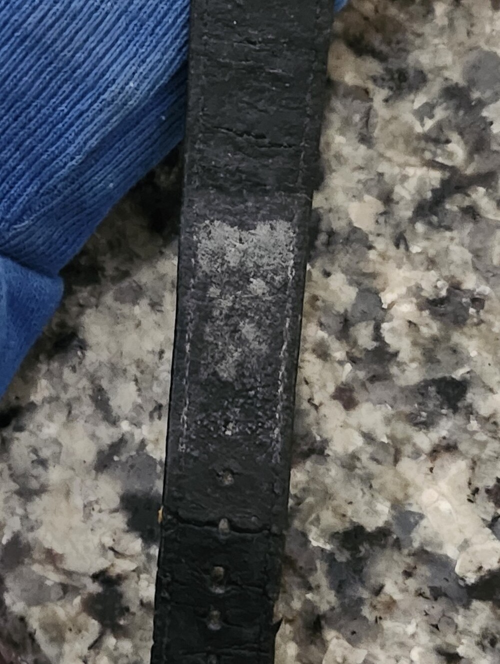 Vtg 90's Tiffany & Co. White Dial Black Leather Strap Watch - Picture 8 of 16